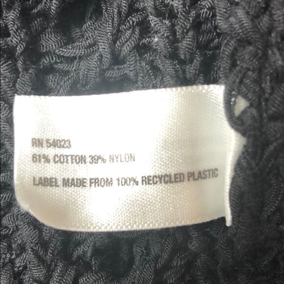 GAP black knit sweater cardigan size small - Picture 5 of 8